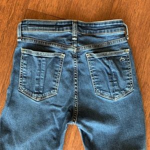 Rag & bone Nina high rise skinny jean size 24
